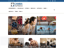 Tablet Screenshot of cambiatufisico.com